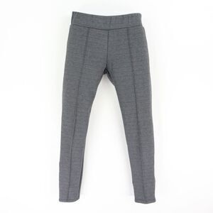 Connection 18 Leggings Mid Rise Womens Size S Gray‎ Rayon Blend Leg Zippers